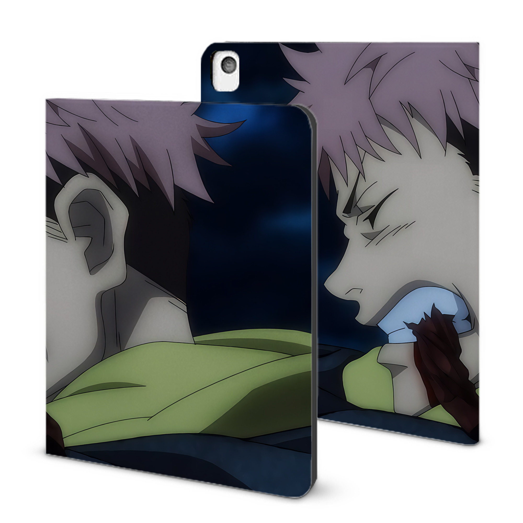 （画像用） 呪術廻戦 Jujutsu Kaisen IPadケース ペンホルダー付き ブックスタイルデザイン